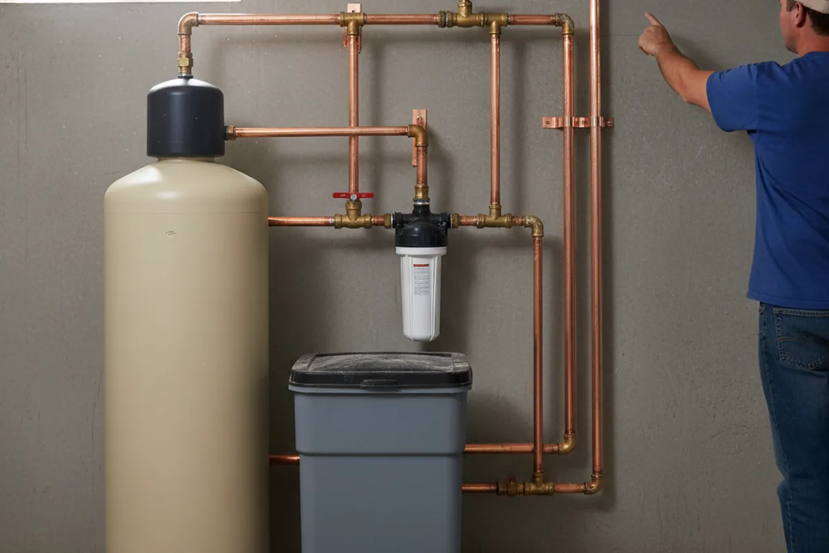 Whole-house water treatment system installed in Logan